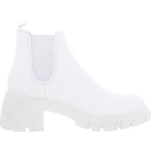 White Steve Madden Howler Chelsea Boot